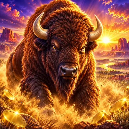 Buffalo Rising Megaways cover art
